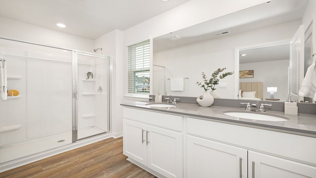 Furnished interior view inside a new home in Rice Hope, Port Wentworth (Image 9). Furnished interior view inside a new home in Rice Hope, Port Wentworth (Image 9).