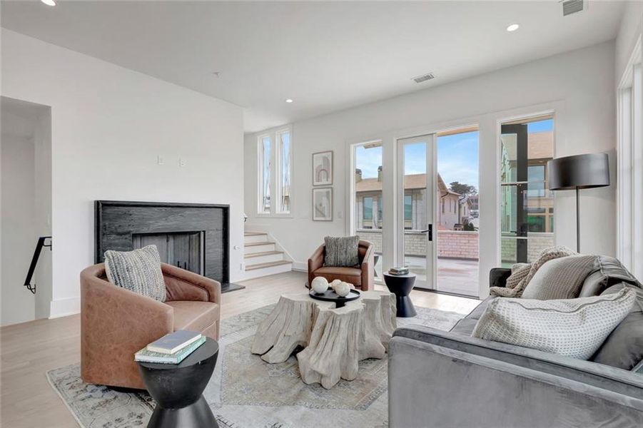 Furnished interior view inside a new home in , Fayetteville (Image 18).
