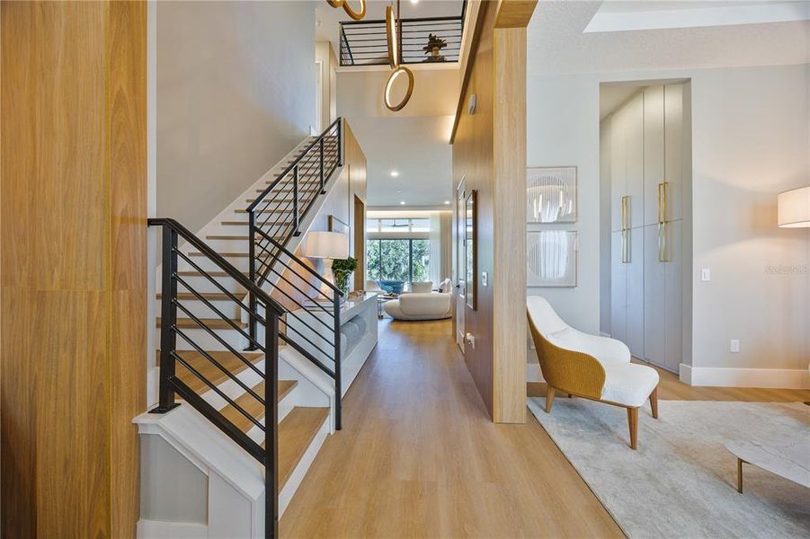 Furnished interior view inside a new home in Avalon Ridge, Winter Garden (Image 54).
