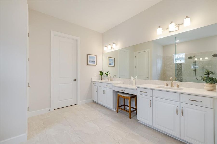 Furnished interior view inside a new home in , Fort Myers (Image 46).
