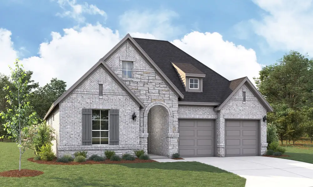 The Bianca - Tudor with Stone Elevation The Bianca - Tudor with Stone Elevation