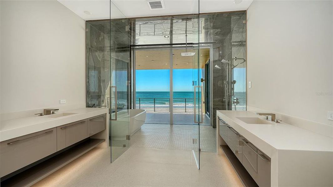 Furnished interior view inside a new home in , Longboat Key (Image 7).