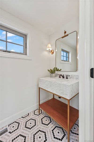Furnished interior view inside a new home in , Denver (Image 30).
