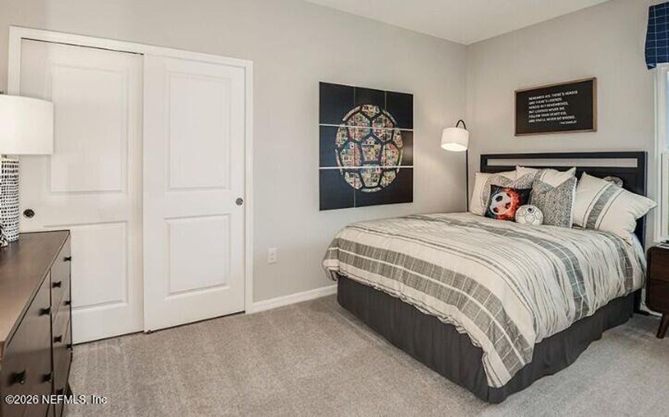 Furnished interior view inside a new home in Coopers Meadow, Jacksonville (Image 3). Furnished interior view inside a new home in Coopers Meadow, Jacksonville (Image 3).