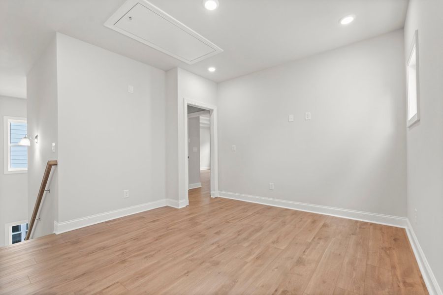 Representative unfurnished interior of a home built from the The Castleberry by The Providence Group in Palisades Single Family, Cumming (Image 65).