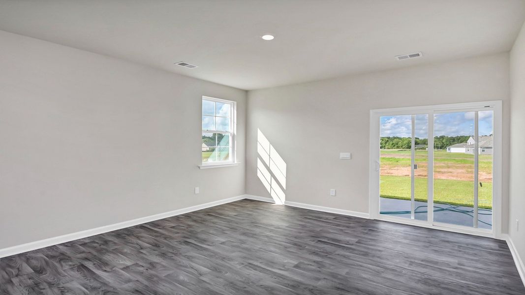 Spacious, unfurnished interior of a new home in Hunter's Branch, Hopkins (Image 12). Spacious, unfurnished interior of a new home in Hunter's Branch, Hopkins (Image 12).