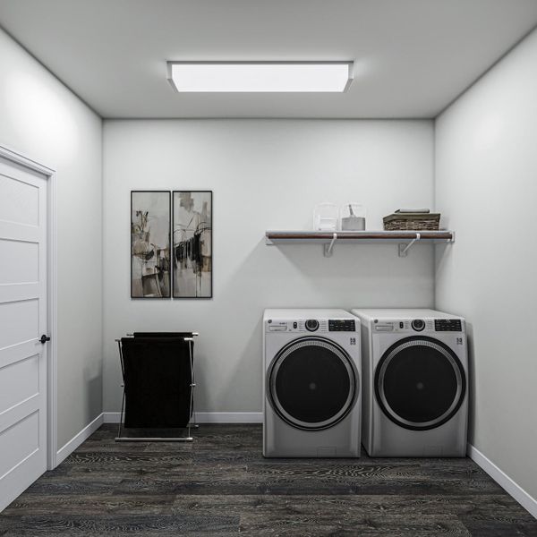Furnished interior view inside a new home in Park Central, Georgetown (Image 22).