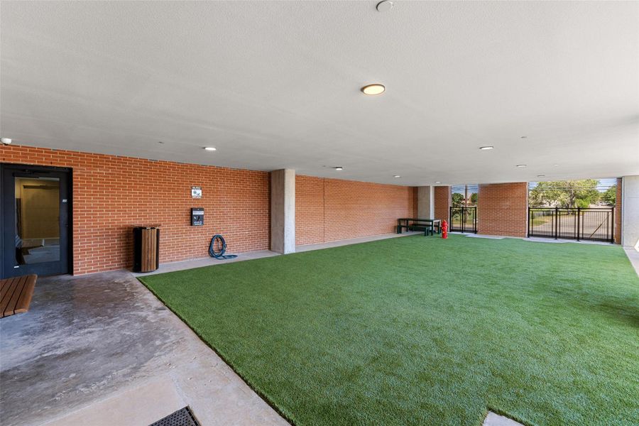 Exterior details and patio area of a home in , Austin (Image 1). Exterior details and patio area of a home in , Austin (Image 1).