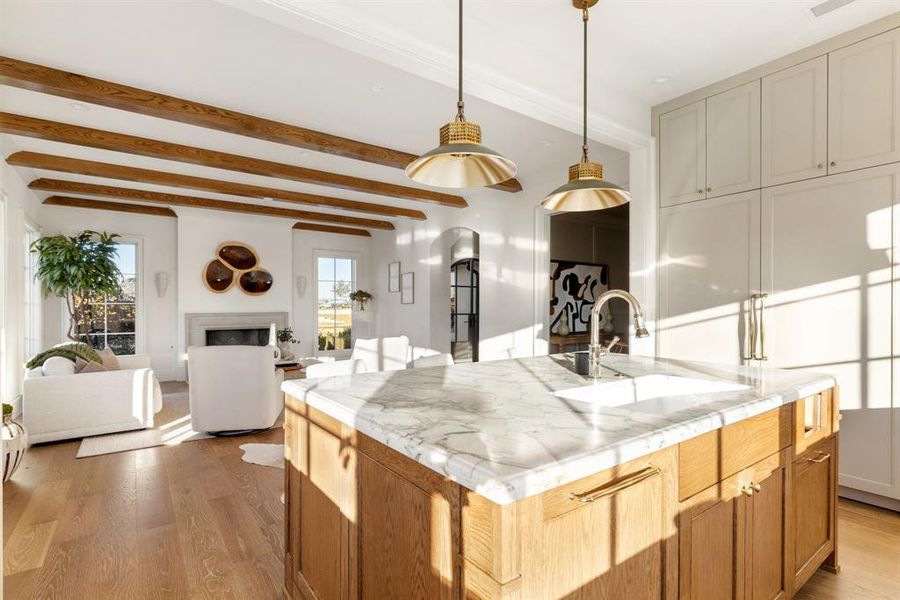 Furnished interior view inside a new home in , Frisco (Image 27).