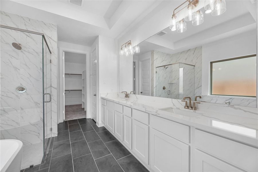 Furnished interior view inside a new home in Sunterra (Katy ISD), Katy (Image 7). Furnished interior view inside a new home in Sunterra (Katy ISD), Katy (Image 7).