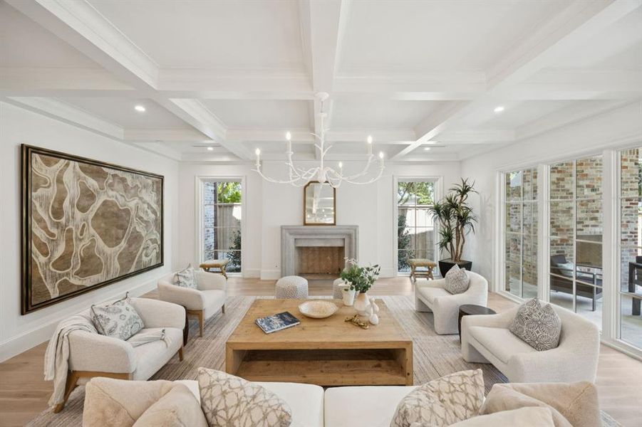 Furnished interior view inside a new home in , University Park (Image 28). Furnished interior view inside a new home in , University Park (Image 28).