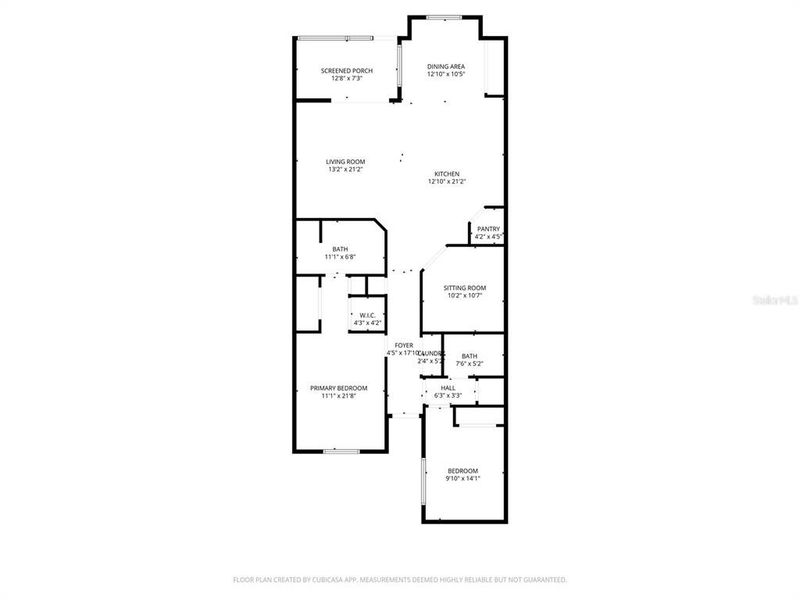 2D floor plan layout of this home in , Venice, FL (Image 3). 2D floor plan layout of this home in , Venice, FL (Image 3).