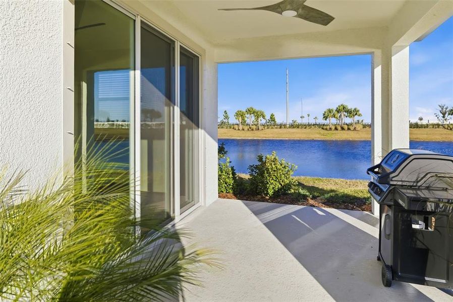 Exterior details and patio area of a home in Star Farms at Lakewood Ranch, Lakewood Ranch (Image 33).