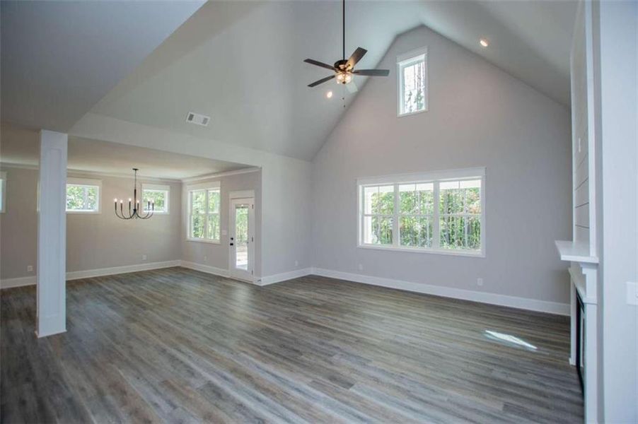 Spacious, unfurnished interior of a new home in , Douglasville (Image 53).