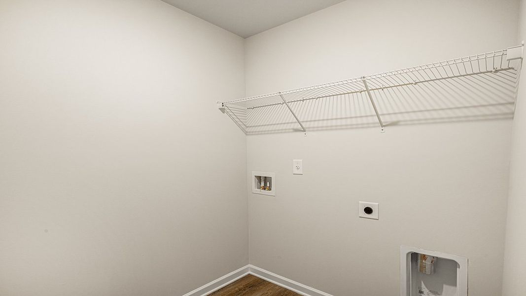 Spacious, unfurnished interior of a new home in Echo Glen, Stockbridge (Image 26). Spacious, unfurnished interior of a new home in Echo Glen, Stockbridge (Image 26).
