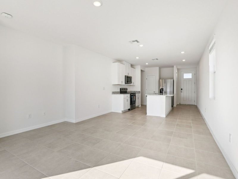 Spacious, unfurnished interior of a new home in Salt Meadows - Premier Series, Parrish (Image 8). Spacious, unfurnished interior of a new home in Salt Meadows - Premier Series, Parrish (Image 8).