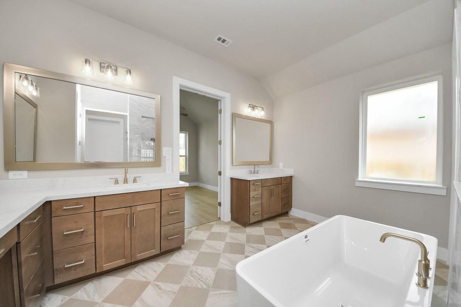 Furnished interior view inside a new home in COLTON: Prestige Collection, Montgomery (Image 13). Furnished interior view inside a new home in COLTON: Prestige Collection, Montgomery (Image 13).