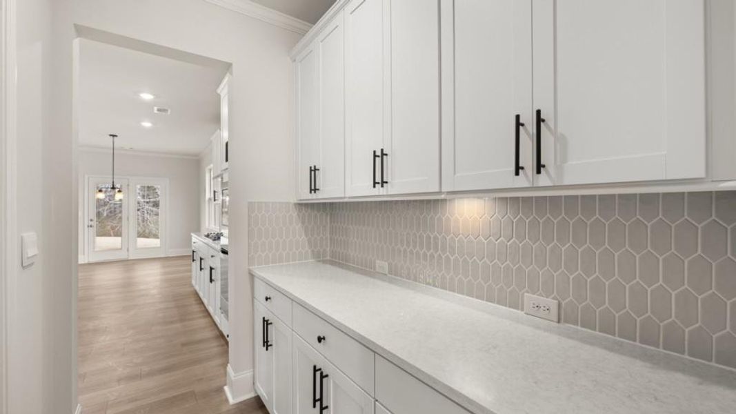 Furnished interior view inside a new home in Thalley Creek Estates, Cumming (Image 12).