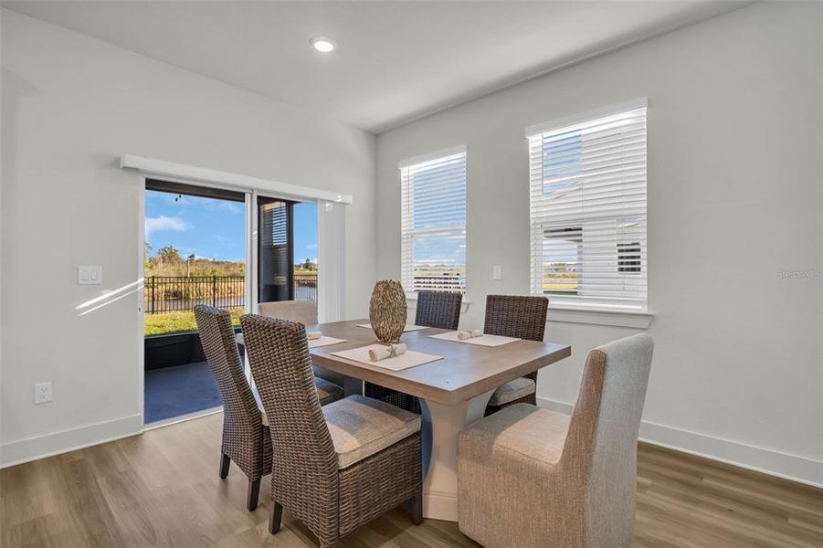Furnished interior view inside a new home in Emerald Fields, Hudson (Image 9).