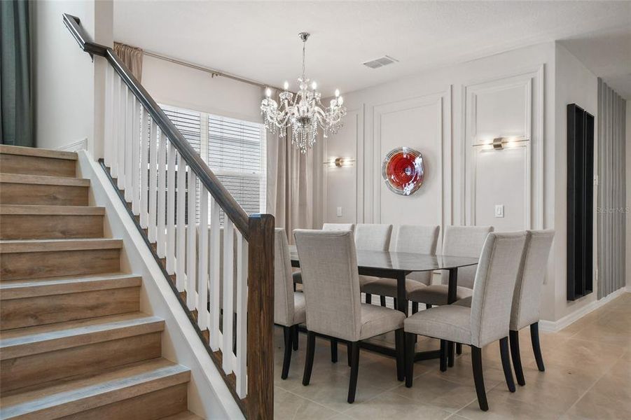 Furnished interior view inside a new home in , Kissimmee (Image 26).
