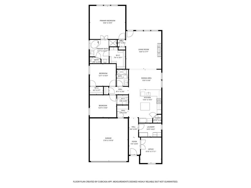 2D floor plan layout of this home in , Humble, TX (Image 4).
