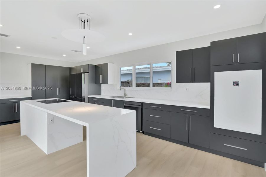Furnished interior view inside a new home in , Fort Lauderdale (Image 44).