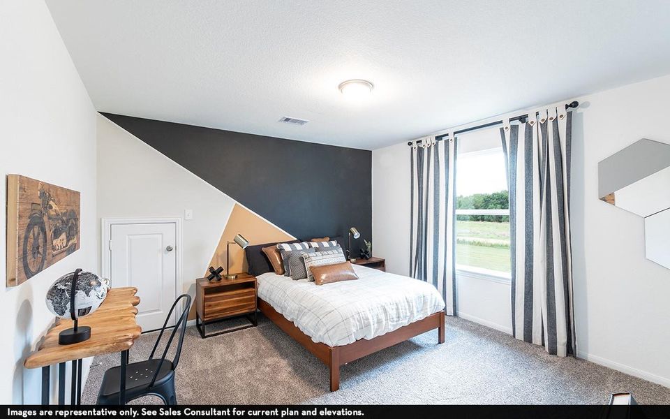 Furnished interior view inside a new home in Sunset Oaks, Maxwell (Image 10).