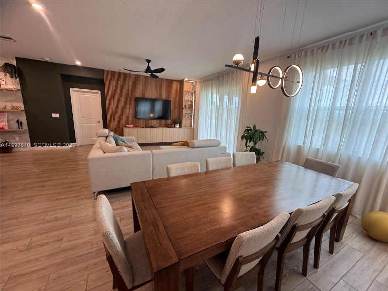 Furnished interior view inside a new home in Tradition, Port St. Lucie (Image 43).