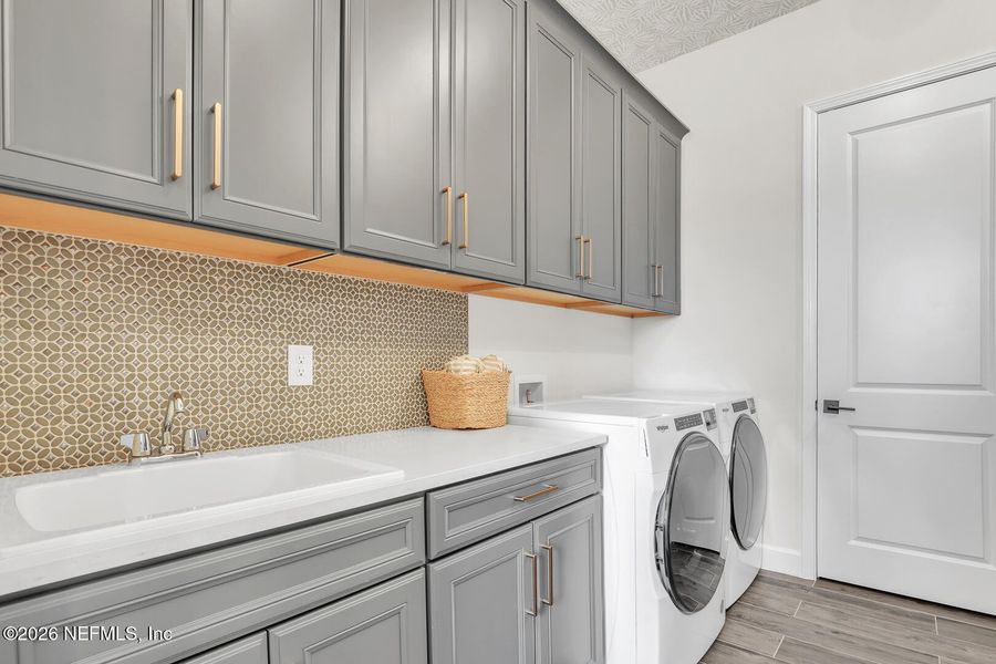 Furnished interior view inside a new home in , Flagler Beach (Image 3).
