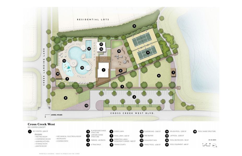 Image 20 of a home in Cross Creek West - 55'.