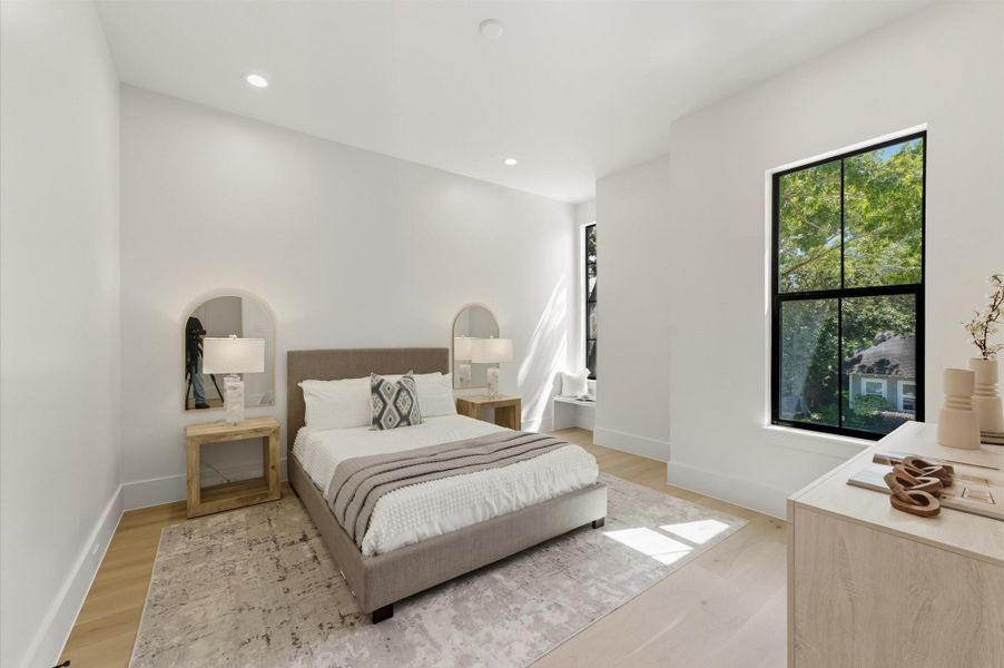 Secondary Bedroom. *Previous project by the same developer, floor plans and selections may vary.*