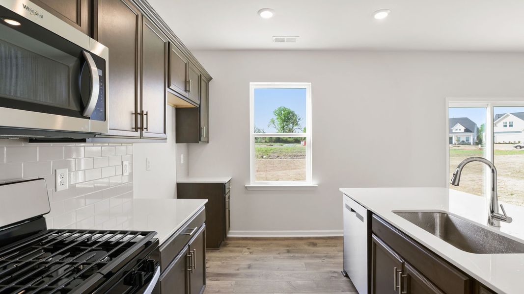 Furnished interior view inside a new home in Foxbank, Gray Court (Image 9).