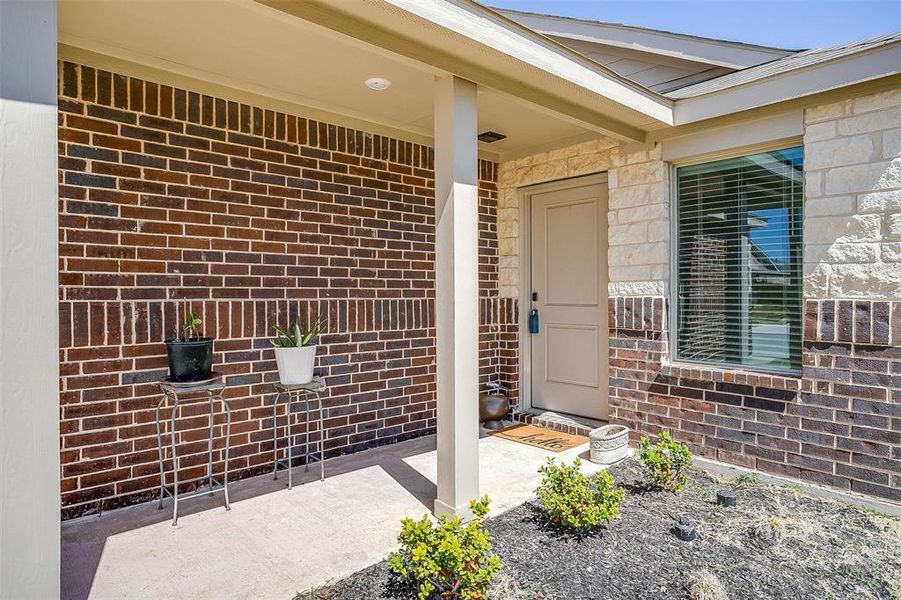 Front exterior of a new home in , Fort Worth, TX, highlighting curb appeal (Image 18).