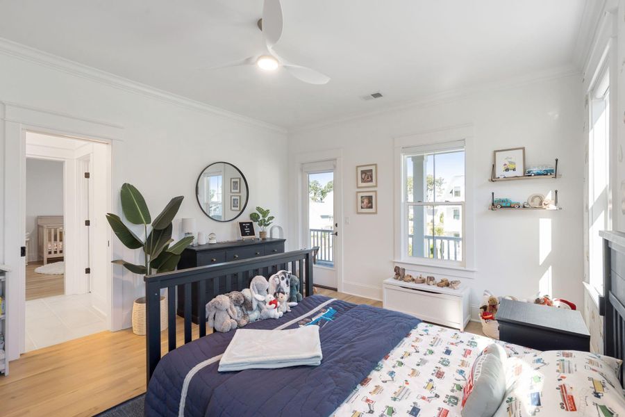 Furnished interior view inside a new home in , Mount Pleasant (Image 61).