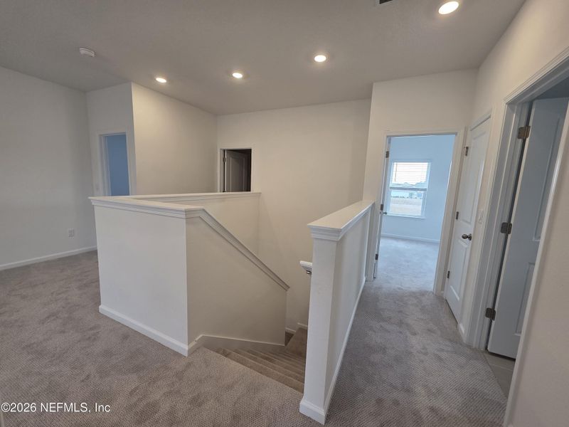 Spacious, unfurnished interior of a new home in Hyland Trail, Green Cove Springs (Image 24). Spacious, unfurnished interior of a new home in Hyland Trail, Green Cove Springs (Image 24).
