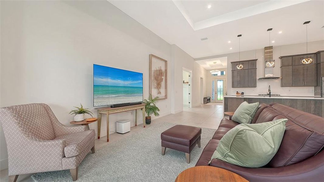 Furnished interior view inside a new home in , Sarasota (Image 7).