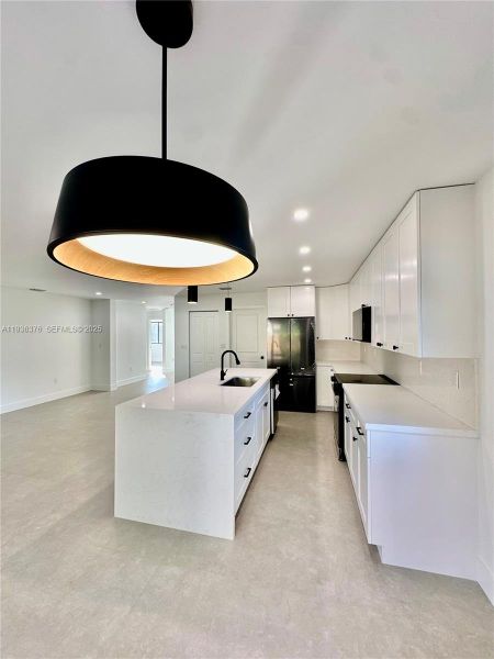 Furnished interior view inside a new home in , South Miami (Image 11). Furnished interior view inside a new home in , South Miami (Image 11).