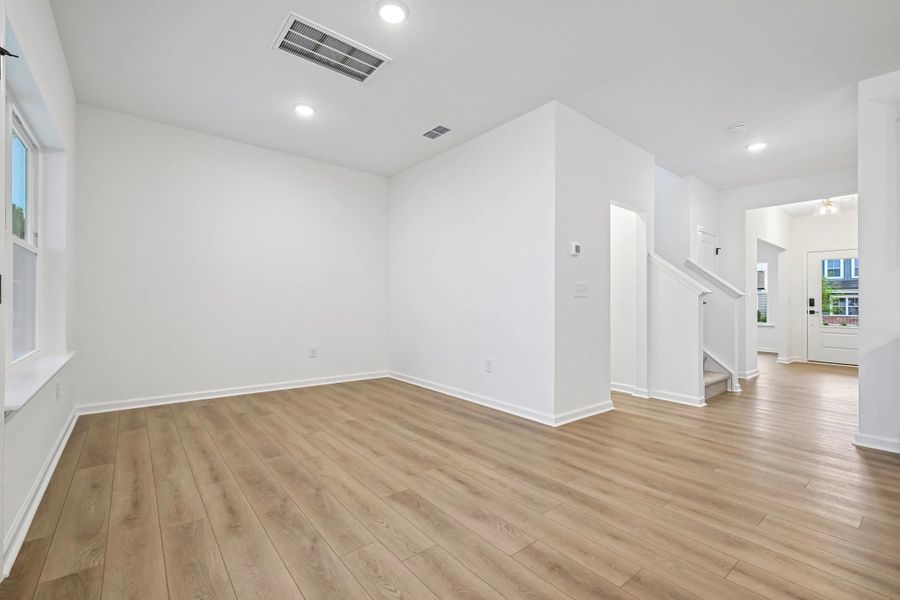 Spacious, unfurnished interior of a new home in Crescent Mills, Wilson's Mills (Image 19). Spacious, unfurnished interior of a new home in Crescent Mills, Wilson's Mills (Image 19).