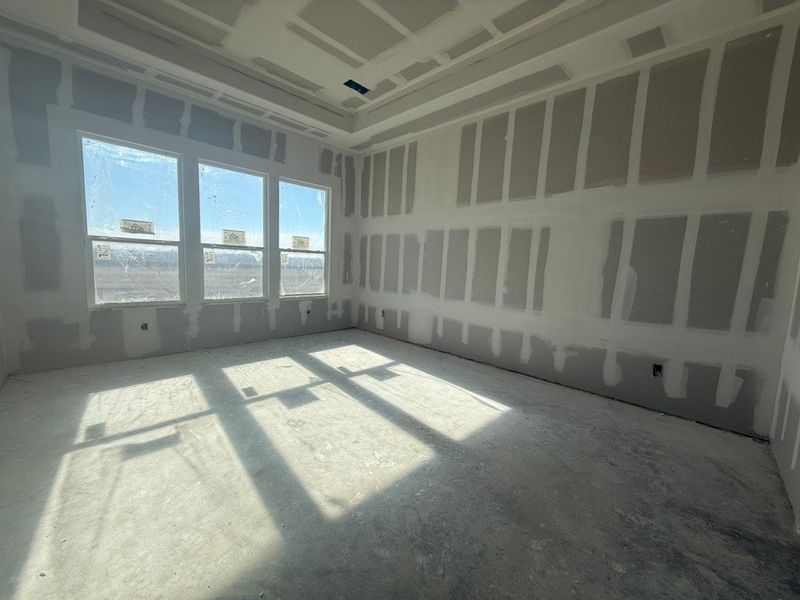 In-progress construction of a new home in Clear Sky Addition, Valley View, TX (Image 6).