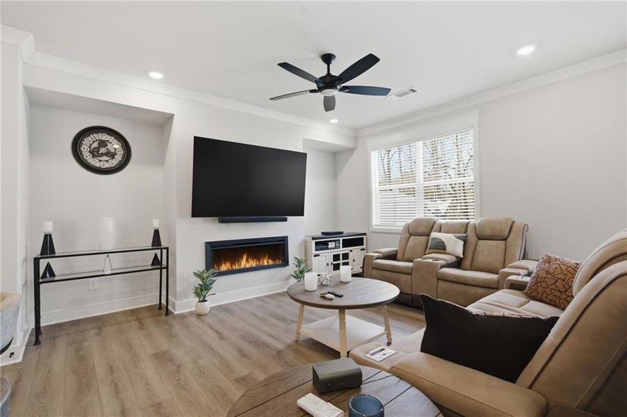 Furnished interior view inside a new home in , Gainesville (Image 16).