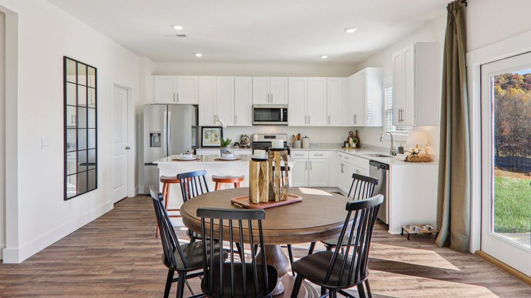 Furnished interior view inside a new home in Fieldcrest Acres, Blountville (Image 11).