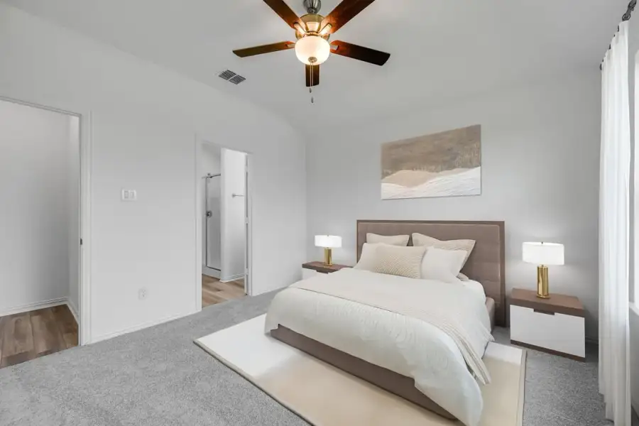 Furnished interior view inside a new home in River Ridge, Crandall (Image 7).
