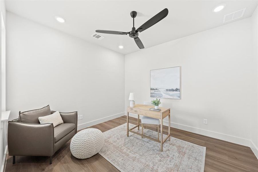 Furnished interior view inside a new home in , Temple (Image 10).