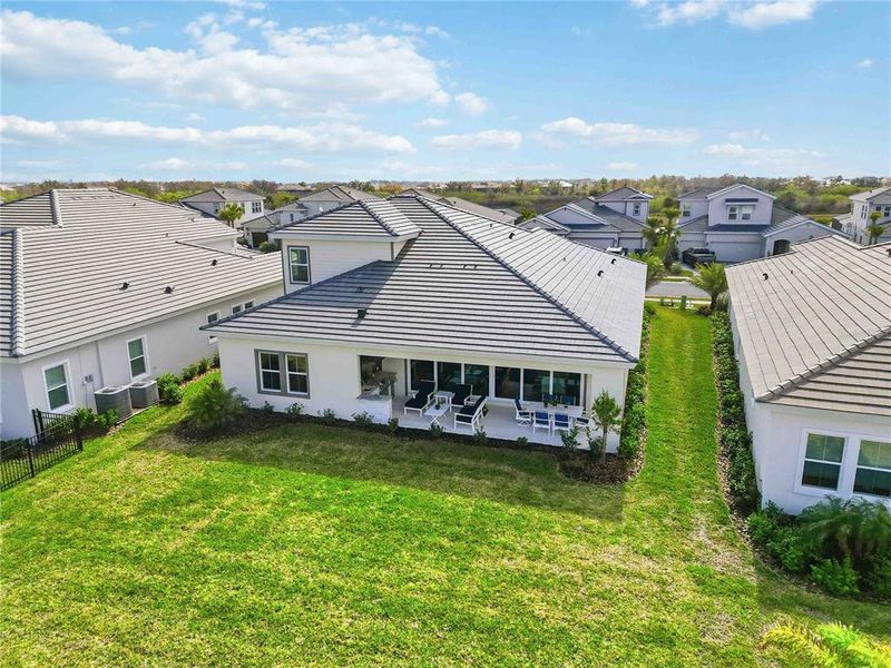 Exterior details and patio area of a home in , Lakewood Ranch (Image 33). Exterior details and patio area of a home in , Lakewood Ranch (Image 33).