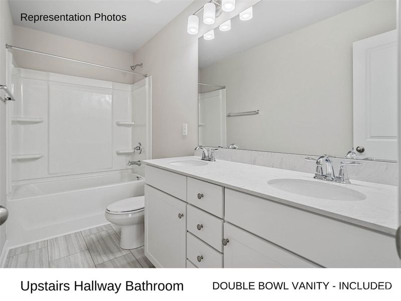 Furnished interior view inside a new home in McGee Place, Charlotte (Image 15).