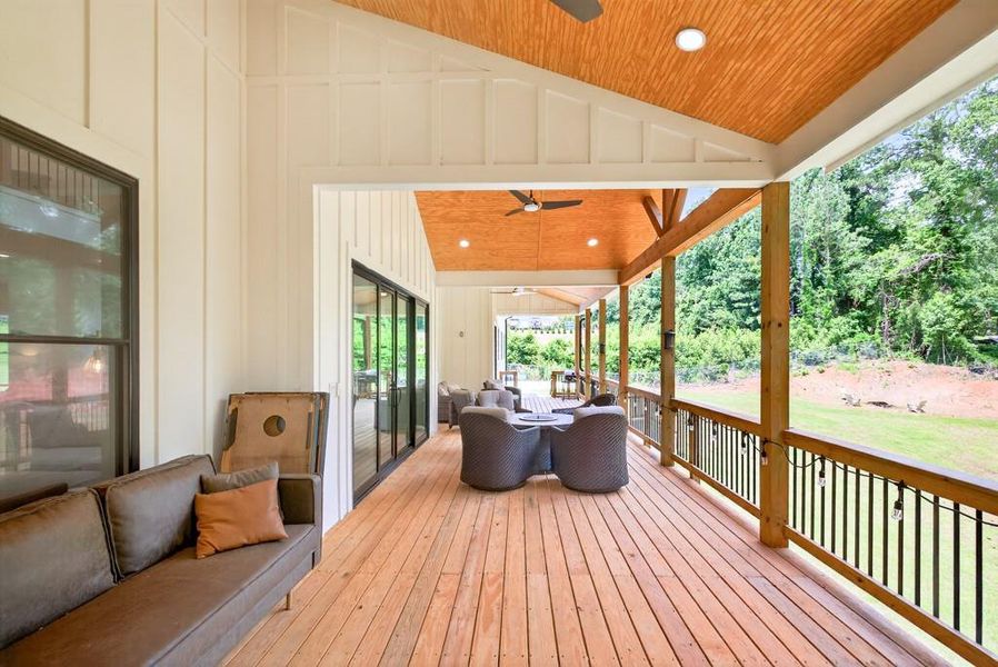 Exterior details and patio area of a home in , Buford (Image 26). Exterior details and patio area of a home in , Buford (Image 26).