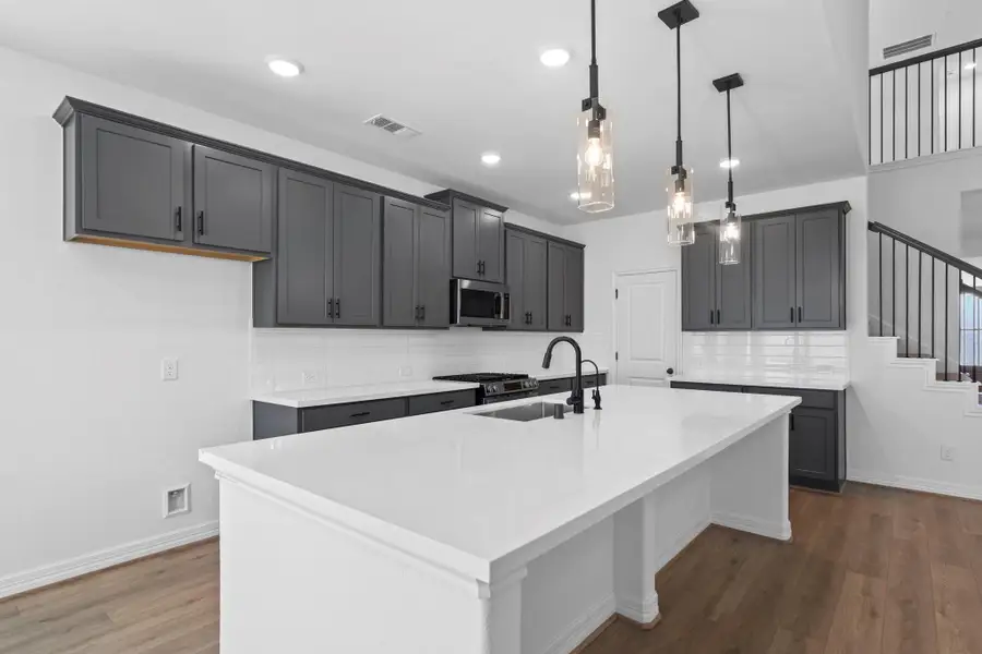 Furnished interior view inside a new home in Westland Ranch, League City (Image 3). Furnished interior view inside a new home in Westland Ranch, League City (Image 3).