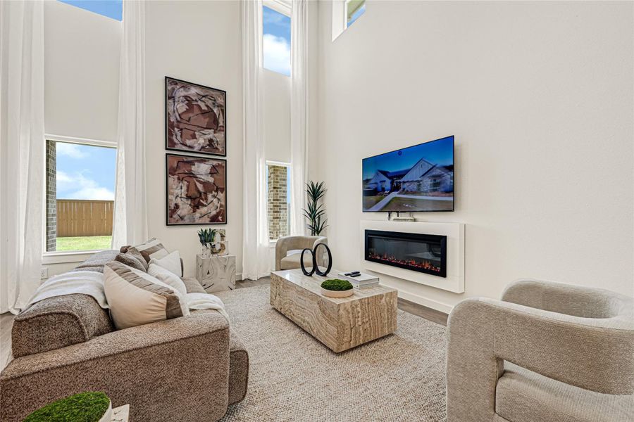 Furnished interior view inside a new home in Emberly, Beasley (Image 10).
