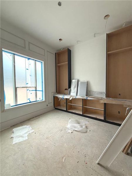 In-progress construction of a new home in , Flowery Branch, GA (Image 7).