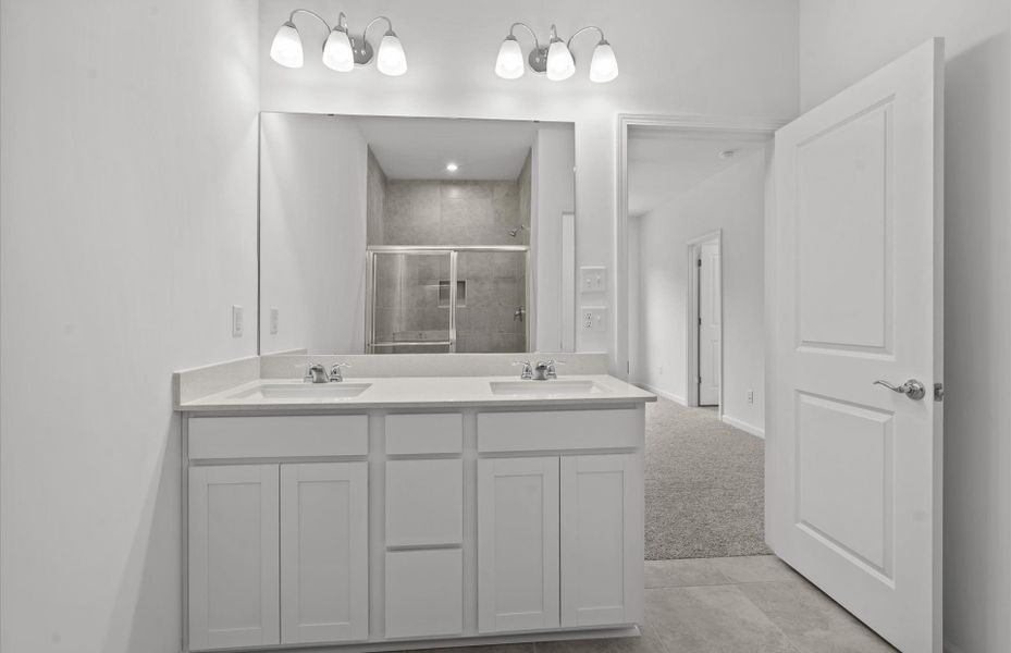 Furnished interior view inside a new home in Alston Park, Greenville (Image 11).